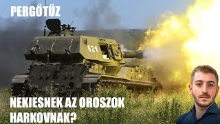 Pergőtűz Nekiesnek az oroszok Harkovnak  Hidegkuti Konstantin [upl. by Adnek]