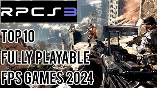 Top RPCS3PS3 FPS Games for 2024 rpcs3 emulator ps3emulator [upl. by Ecirum214]