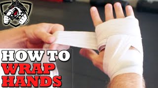 How To Wrap Hands for Boxing  Step By Step [upl. by Santini]