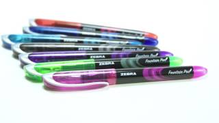 Zebra Zensations Fountain Pens [upl. by Eecats]