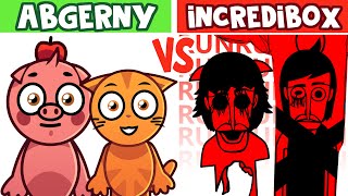 Original Abgerny VS Incredibox Abgerny  Normal VS Horror Versions [upl. by Aernda]