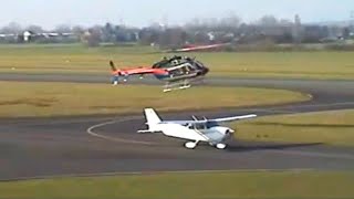 Helicopter Almost Collided With Plane Shorts [upl. by Combe]