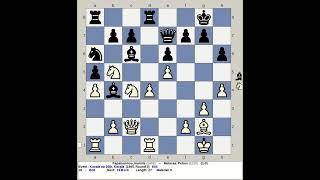 Papaioannou Ioannis vs Metaxas Petros  Kavala Chess Open 5th 1995 Greece [upl. by Elberta]