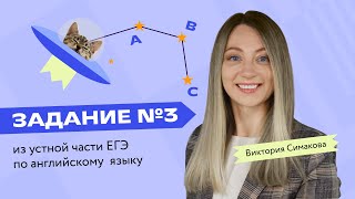 Задание 3 из устной части ЕГЭ по английскому объясняет Виктория Симакова  Преподаватели Фоксфорда [upl. by Sarchet]