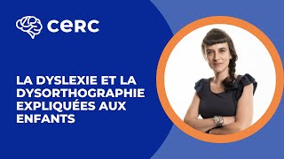 La dyslexie et la dysorthographie expliquées aux enfants [upl. by Llednil]