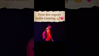 Ff India eSports back🥰🥰👍freefire free [upl. by Khichabia932]