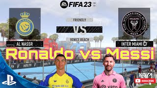 InterMiami vs Al Nassr  Ronaldo vs Messi  FIFA 23 Volta Gameplay intermiami alnassr fifa viral [upl. by Else854]