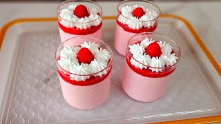 NOBake Raspberry dessert [upl. by Eentruok]