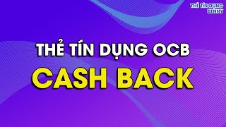 Thẻ tín dụng VIB Cash Back [upl. by Norah]