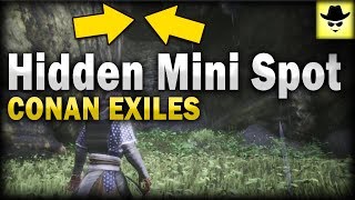 Hidden Mini Spot  Conan Exiles [upl. by Kevon]