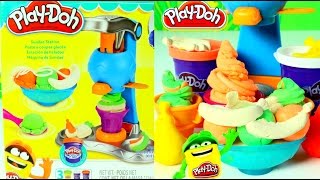 Plastilina Play Doh Estación de Helados Play Doh Ice Cream Station Mundo de Juguetes [upl. by Ardnuat668]