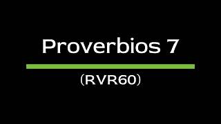 Proverbios 7 RVR60  Biblia Hablada  Español Latino [upl. by Ingeberg]