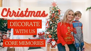 Decorate For Christmas With Us  Very Cozy Christmas Core Memories [upl. by Anera926]