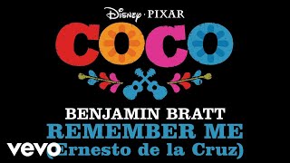 Benjamin Bratt  Remember Me Ernesto de la Cruz From quotCocoquotAudio Only [upl. by Sonahpets]