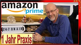 Amazon Prime ✔ 1 Jahr Praxis  Gratis Test Abo  Amazon Prime Video Audible Prime Music Erfahrungen [upl. by Dlorad510]