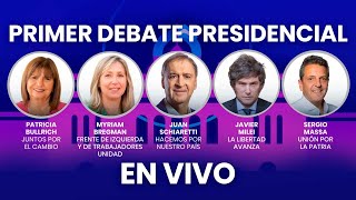 PRIMER DEBATE PRESIDENCIAL  Domingo 1 de octubre desde Santiago del Estero  DECISIÓN 23 [upl. by Ellehcem]