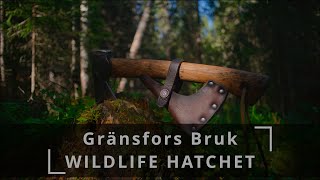 Gränsfors Wildlife Hatchet  GEAR REVIEW [upl. by Mosora139]