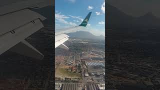 Landing safely with FlySAfair at CT International Airport [upl. by Eelam]