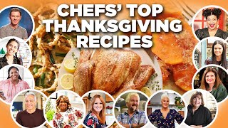 Food Network Chefs Top Thanksgiving Recipe Videos [upl. by Fridell414]