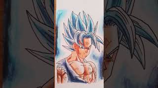 Dibujo de goku ssj blue  dragonball dragonballsuper goku [upl. by Nakasuji864]