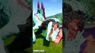 Wolverine Dracodentitan Red Spinosaurus Epic Battle of Jurassic Giants  Who Will Emerge [upl. by Grayson48]