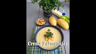 Crema Parmentier  Crema de PatatasPapas Rica Fácil y muy Económica  Receta Francesa Short [upl. by Trahern396]