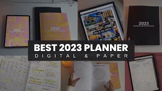 the best 2023 planner to organize your life  digital and paper [upl. by Ambert416]