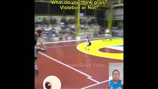 Violation or Not subscribers violation basketball shortvideo [upl. by Sira]