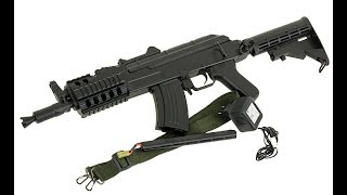 CYMA CM521C Budget Airsoft AK74 review [upl. by Inalaehak]