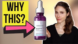 NEW LA ROCHE POSAY NIACINAMIDE 10 SERUM REVIEW 🤔 DrDrayzday [upl. by Tobi]