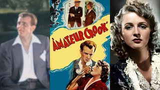 AMATEUR CROOK 1937 Bruce Bennett Joan Barclay amp Monte Blue  Action Comedy Crime  BampW [upl. by Radnaskela]