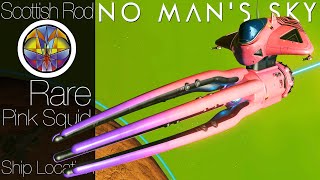 No Mans Sky Squid 🛩️ How To Get Exotic Pink Squid  NMS Rare Exotic Location  NMS Scottish Rod [upl. by Glover]