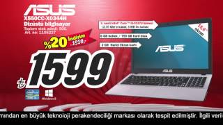 Media Markt  6 Yıl Asus Notebook Kampanyası [upl. by Eekcaj]