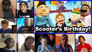 SML Movie Scooters Birthday Reactions Squad [upl. by Buyse]