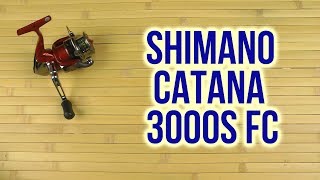 Распаковка Shimano Catana 3000S FC [upl. by Nnylassej]