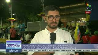 Venezuela Decide 2507 Candidatos presidenciales cierran campañas electorales [upl. by Diraf]