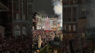 Covent Garden Christmas tree switch on 2024🎄✨ [upl. by Trudy]