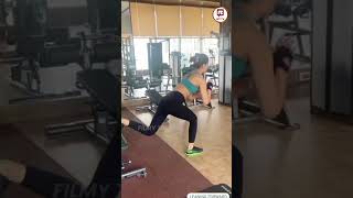 kritisanon workout gym gymworkout bollywoodactresses filmytalks [upl. by Leber]