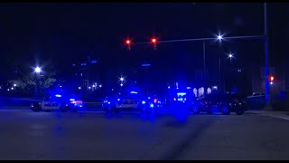 Large police presence near Woodlawn High School [upl. by Allin]