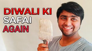 Diwali ki Safai 🧹  Indian mummy🤩  diwali special 🥰  Dhruv Chhabra [upl. by Ezirtaeb526]