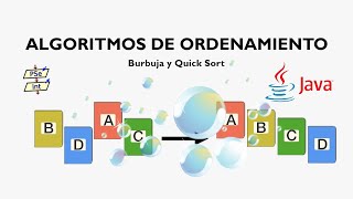 Algoritmos de ordenamiento Quick Sort y Burbuja PSeint y Java [upl. by Tnarg]