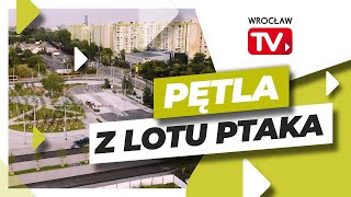 Zielona pętla na Nowym Dworze niemal gotowa Zobaczcie ją z lotu ptaka  Wrocław TV [upl. by Nanine]