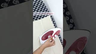 How to add microdot fusingadding thickness to flowy fabrics shruthisfashionstudio fusing [upl. by Stulin]