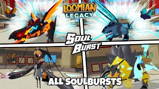 All SOULBURSTS In Loomian Legacy [upl. by Eli]