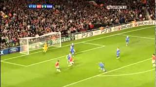 Madjid Bougherra vs Manchester United 14092010 [upl. by Lurline]