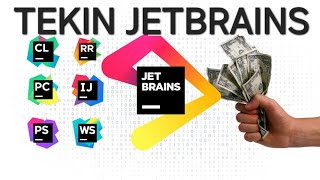 TEKIN JETBRAINS  PHP STORM PYCHARM WEBSTORM CLION va boshqalar [upl. by Cristin]