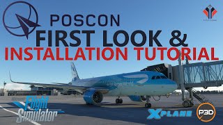 NextGen VATSIMIVAO Competitor POSCON  First Look amp Installation Tutorial Give it a go [upl. by Curren]