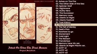 Attack on Titan Final Season Original Soundtrack [upl. by Eleph]