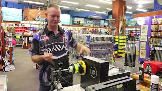 TACKLE amp GEAR  Spooling the NEW DAIWA Saltist 8000 with Braid [upl. by Lirbij]