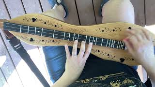 Amazing Grace Mountain Dulcimer Lesson  WITH FREE TAB [upl. by Earazed]